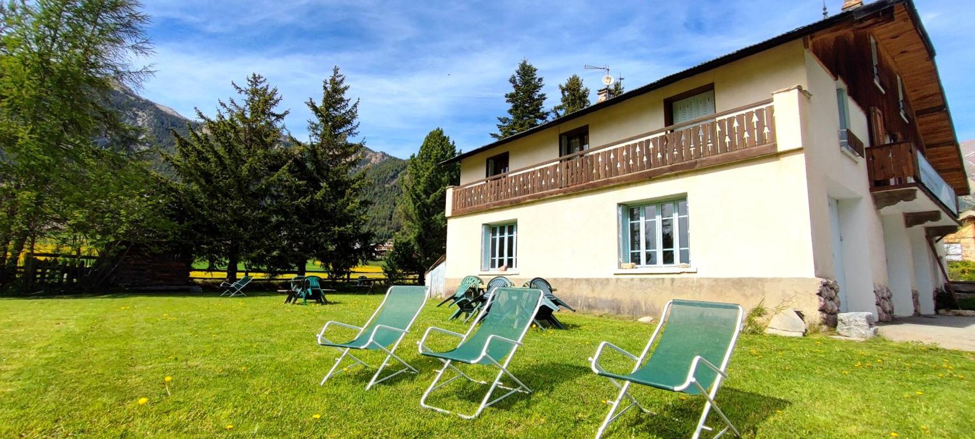Gite Montagne 1 A 25 Places "Chalet Coste Belle" Ceillac Bagian luar foto