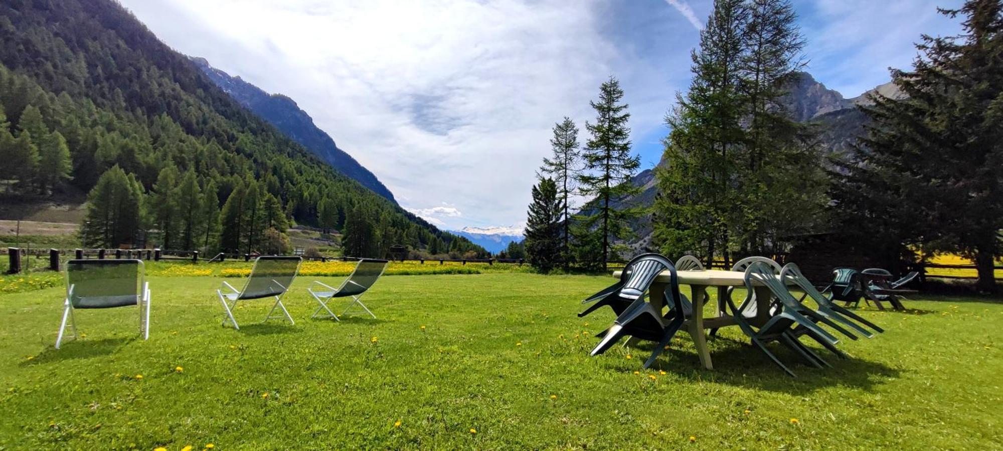 Gite Montagne 1 A 25 Places "Chalet Coste Belle" Ceillac Bagian luar foto